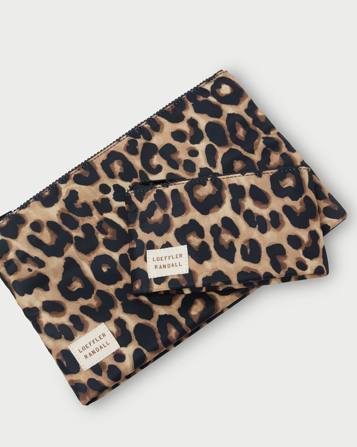 Loeffler Randall Special Offer | Tracy Leopard Pouch Set