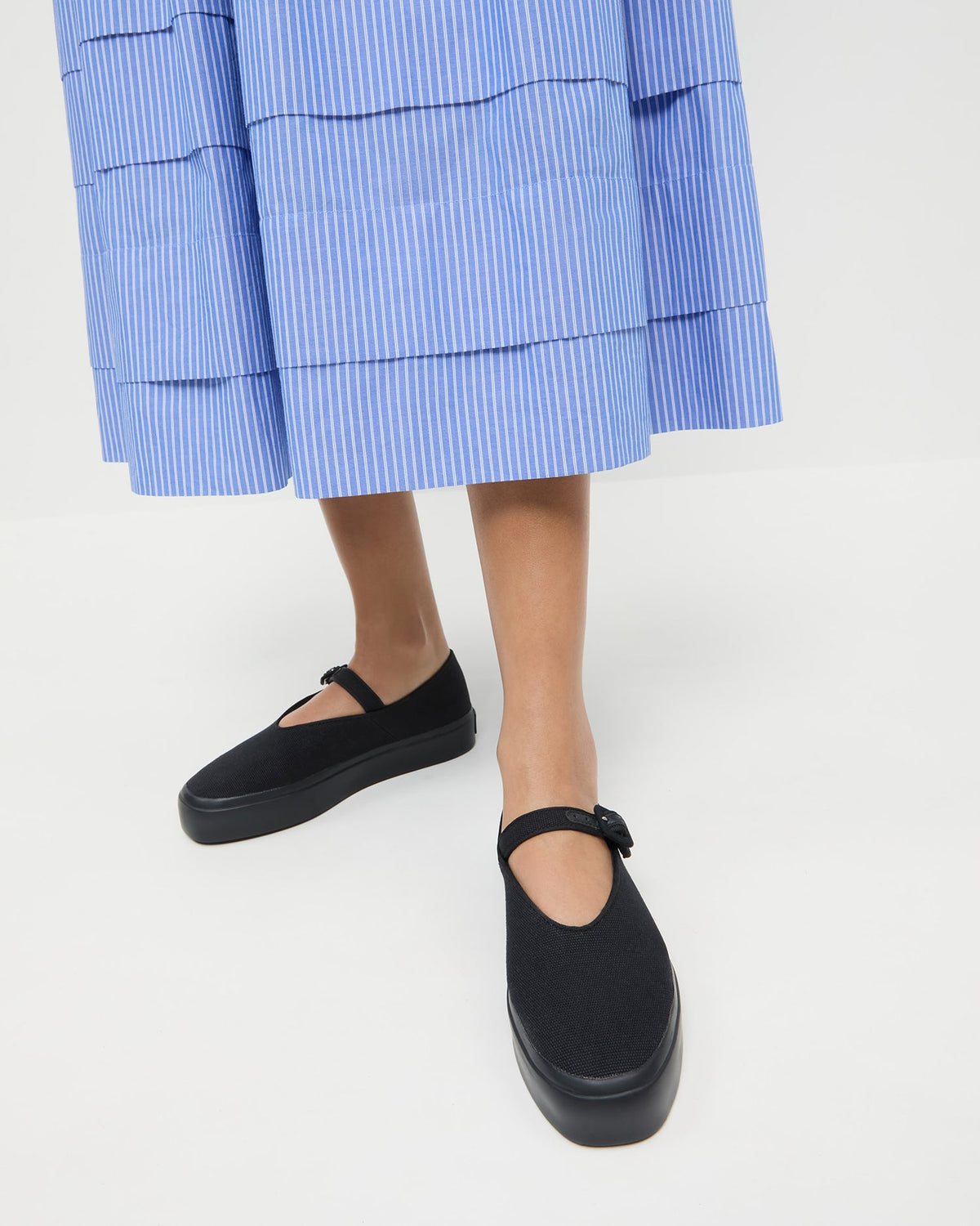 Loeffler Randall Premium | Cooper Black Mary Jane Sneaker