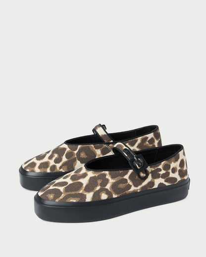 Loeffler Randall Hot Sale | Cooper Leopard Mary Jane Sneaker