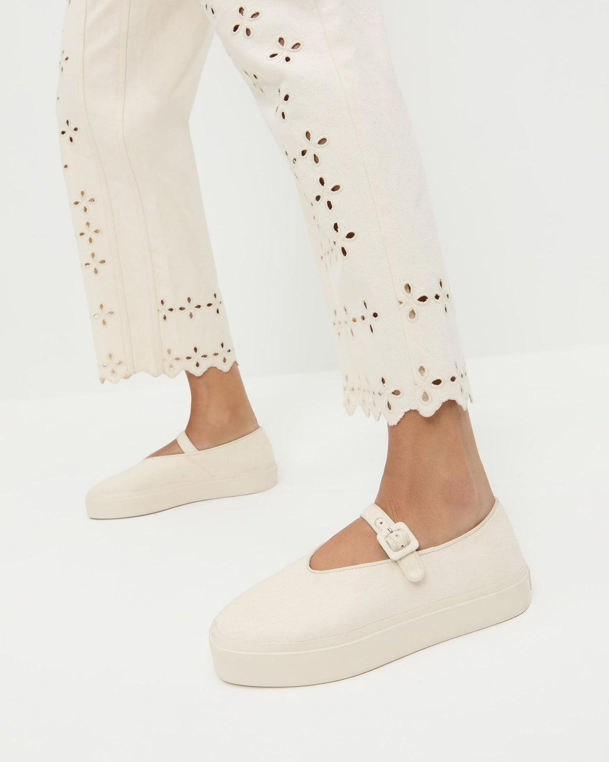Loeffler Randall Popular | Cooper Natural Mary Jane Sneaker