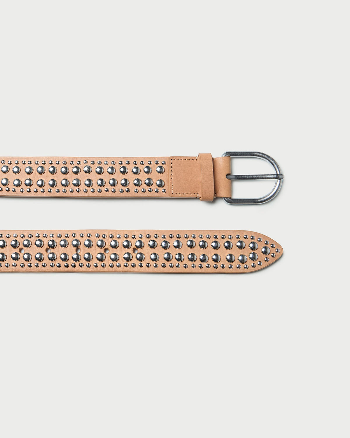 Loeffler Randall Special Offer | Isaac Honey/Silver Studded Belt