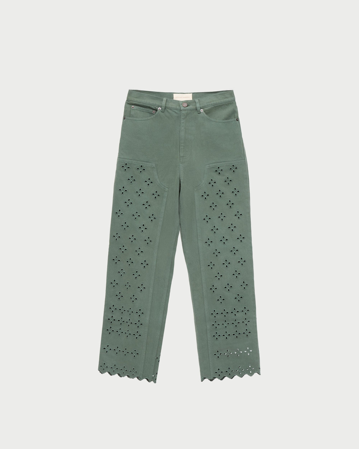 Loeffler Randall Special Offer | Demi Embroidered Pant
