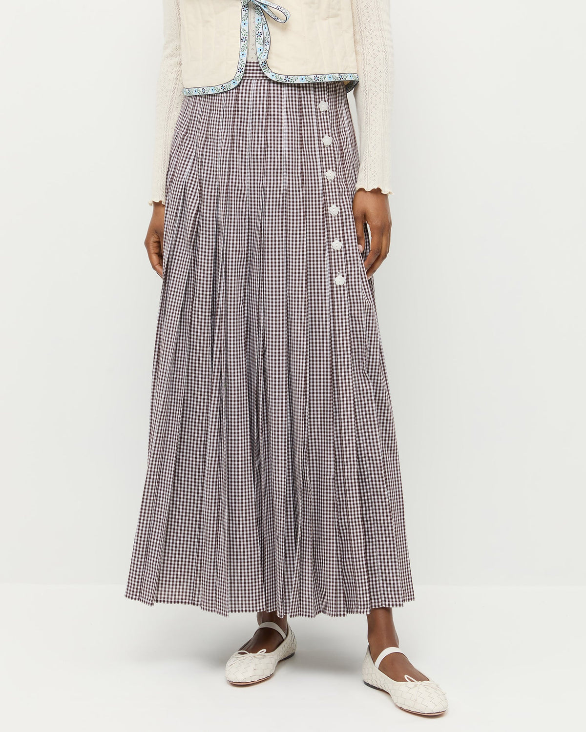 Loeffler Randall Latest | Emlyn Midi Skirt
