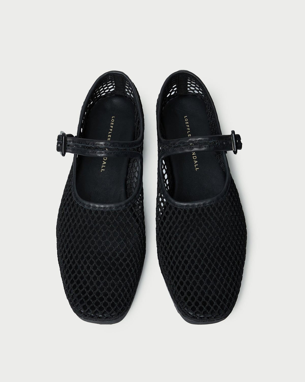 Loeffler Randall Trending | Rita Black Netted Mary Jane