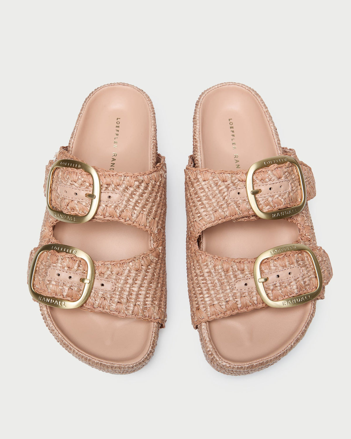Loeffler Randall Latest | Theo Blush Two-Band Sandal
