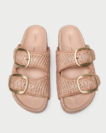 Loeffler Randall Latest | Theo Blush Two-Band Sandal