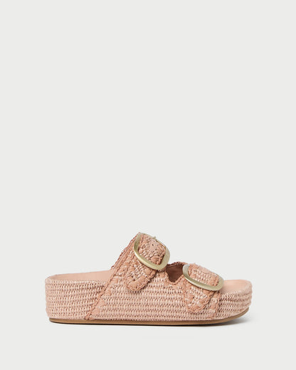 Loeffler Randall Latest | Theo Blush Two-Band Sandal
