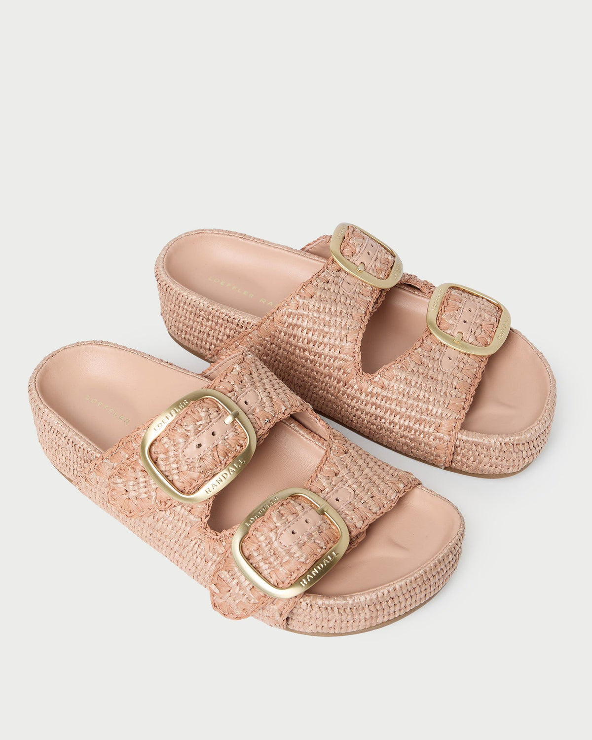 Loeffler Randall Latest | Theo Blush Two-Band Sandal