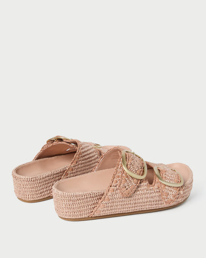 Loeffler Randall Latest | Theo Blush Two-Band Sandal