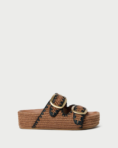 Loeffler Randall Discount | Theo Brown Two-Band Sandal
