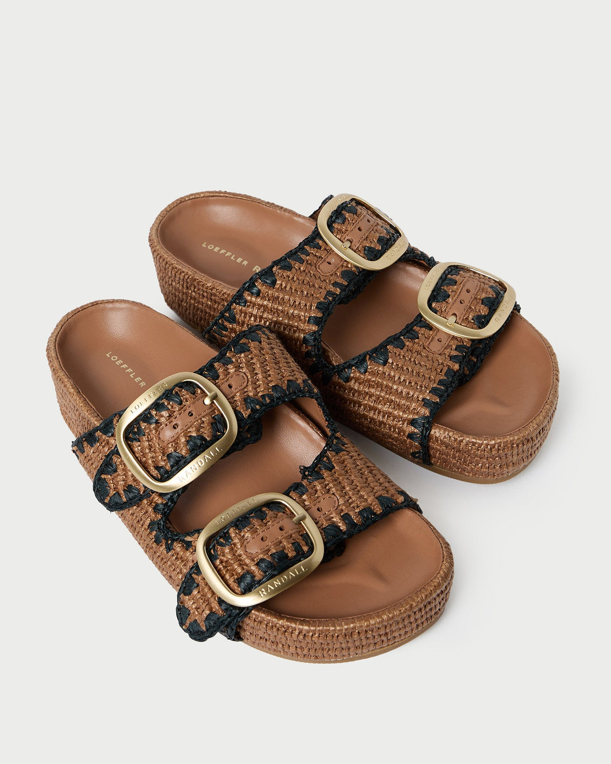 Loeffler Randall Discount | Theo Brown Two-Band Sandal