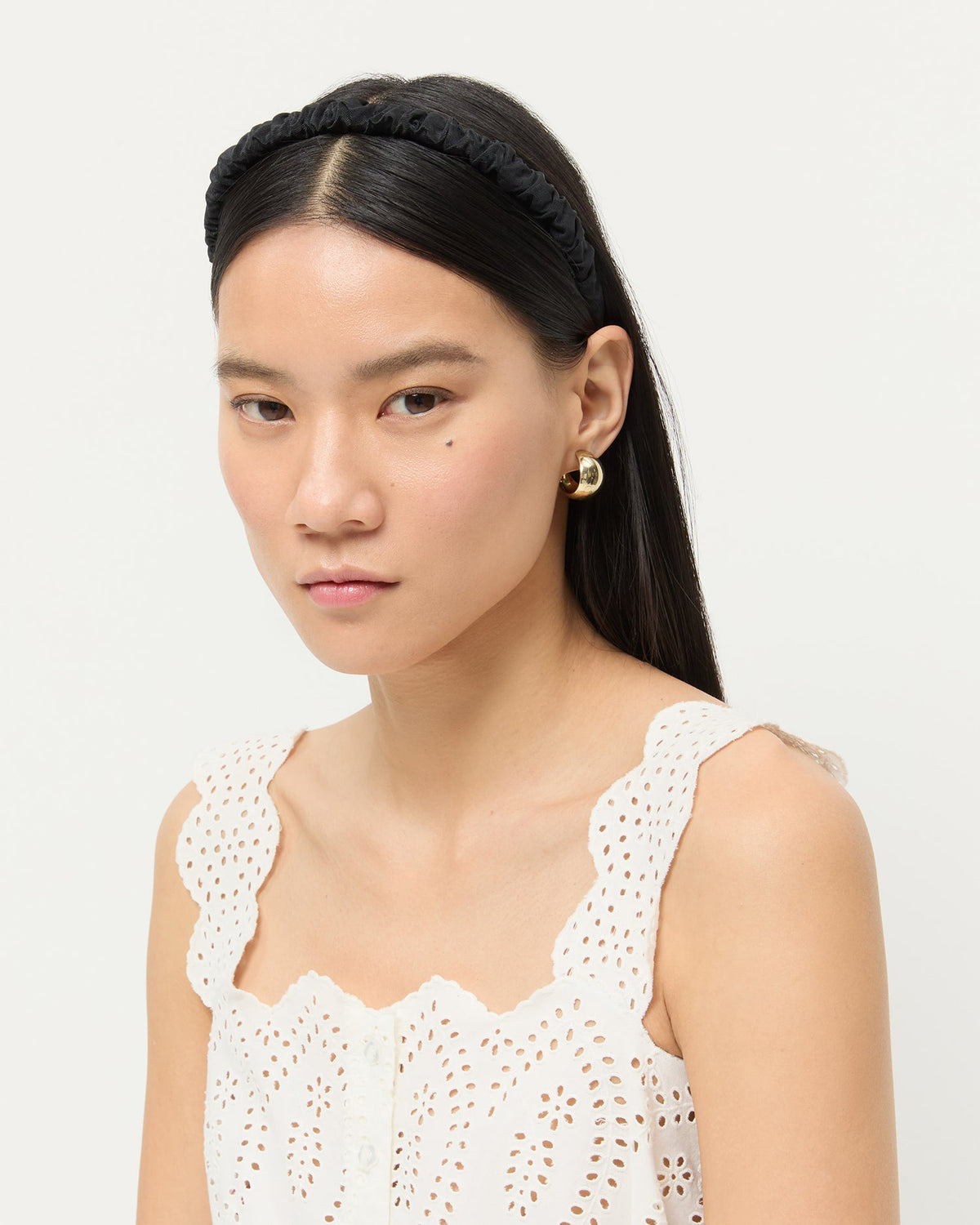 Loeffler Randall Recommended | Sabine Black/Cream Headband Set