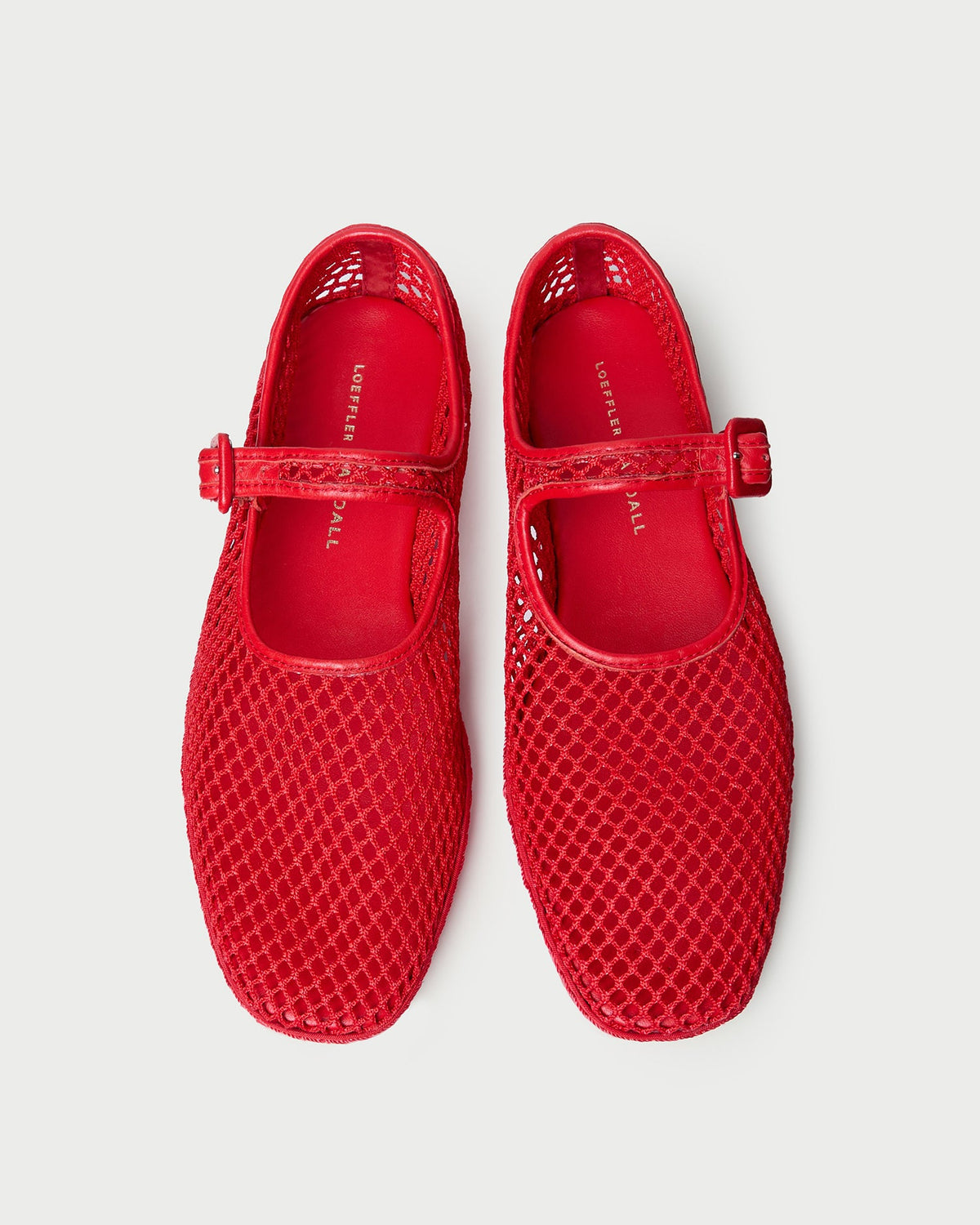 Loeffler Randall Signature | Rita Red Netted Mary Jane