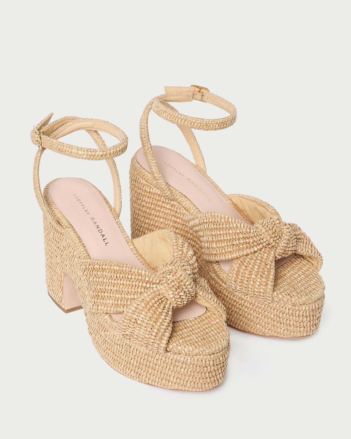 Loeffler Randall Deals | Liza Natural Platform Sandal