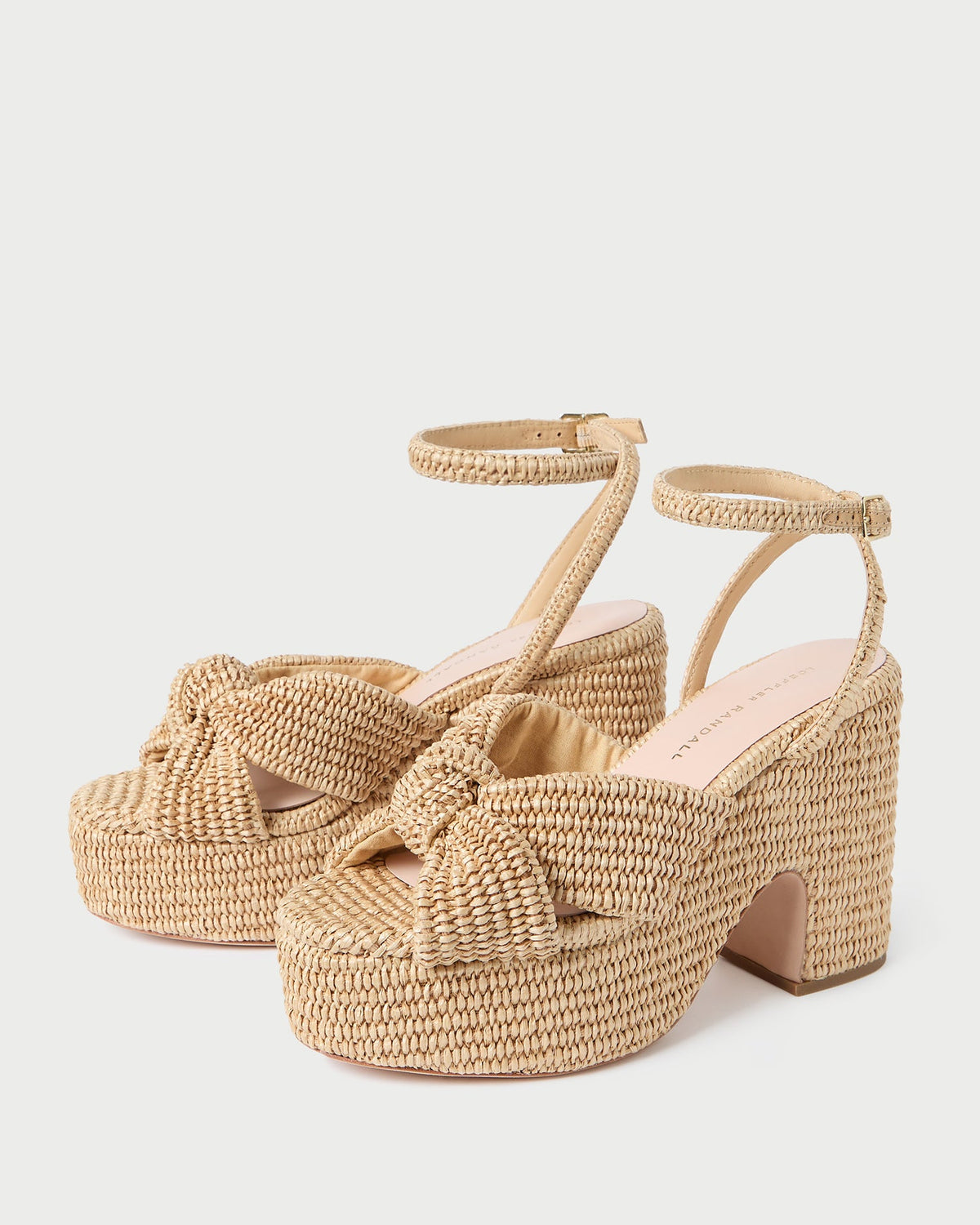 Loeffler Randall Deals | Liza Natural Platform Sandal