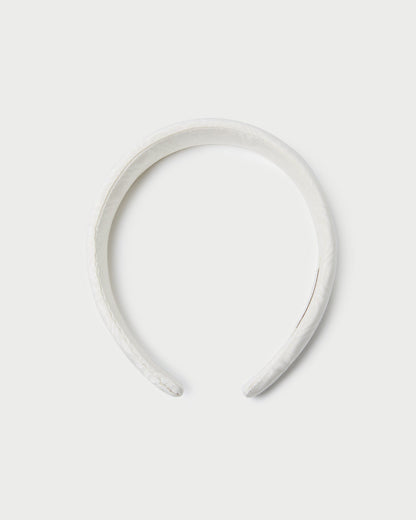 Loeffler Randall Top Pick | Marina Cream Puffy Headband