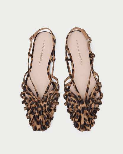 Loeffler Randall Quality | Devon Leopard Slingback Sandal