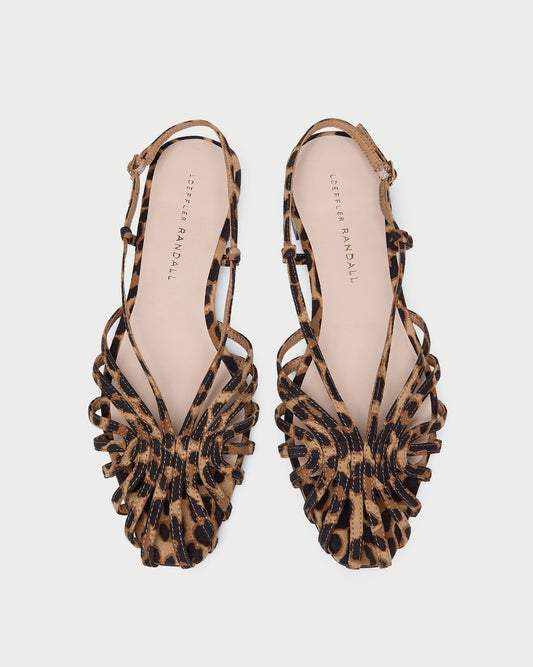 Loeffler Randall Quality | Devon Leopard Slingback Sandal