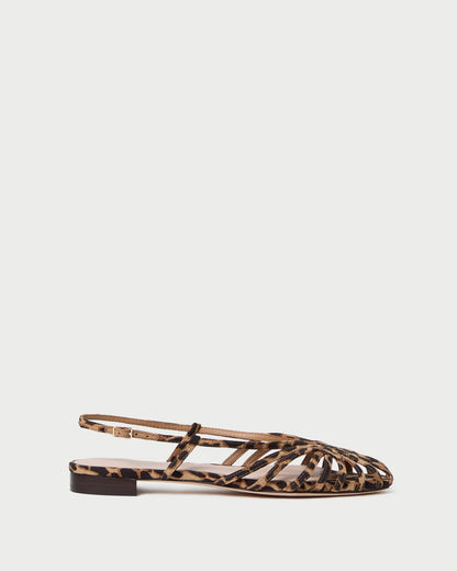 Loeffler Randall Quality | Devon Leopard Slingback Sandal
