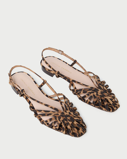 Loeffler Randall Quality | Devon Leopard Slingback Sandal