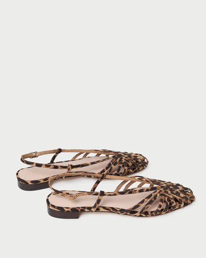 Loeffler Randall Quality | Devon Leopard Slingback Sandal