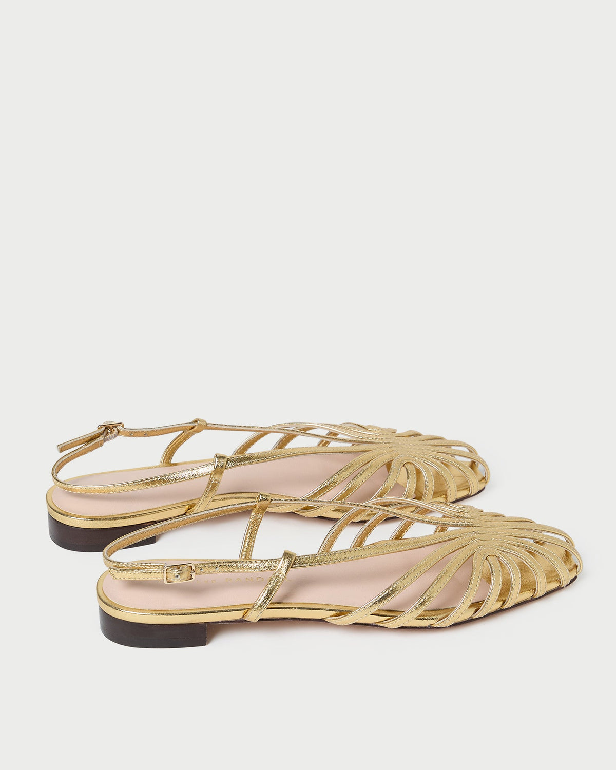 Loeffler Randall Everyday | Devon Gold Slingback Sandal