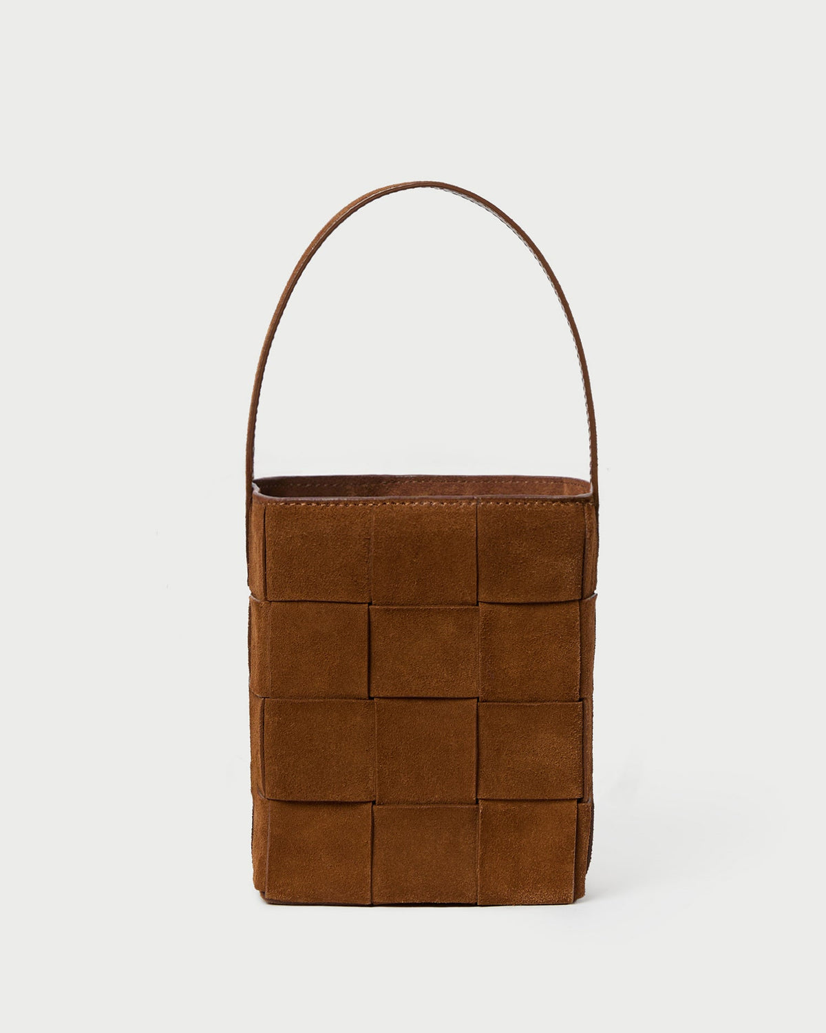 Loeffler Randall Latest | Laith Cacao Woven Bucket Bag