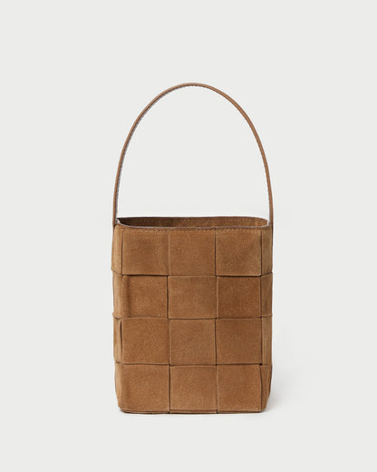 Loeffler Randall Everyday | Laith Toffee Suede Bucket Bag