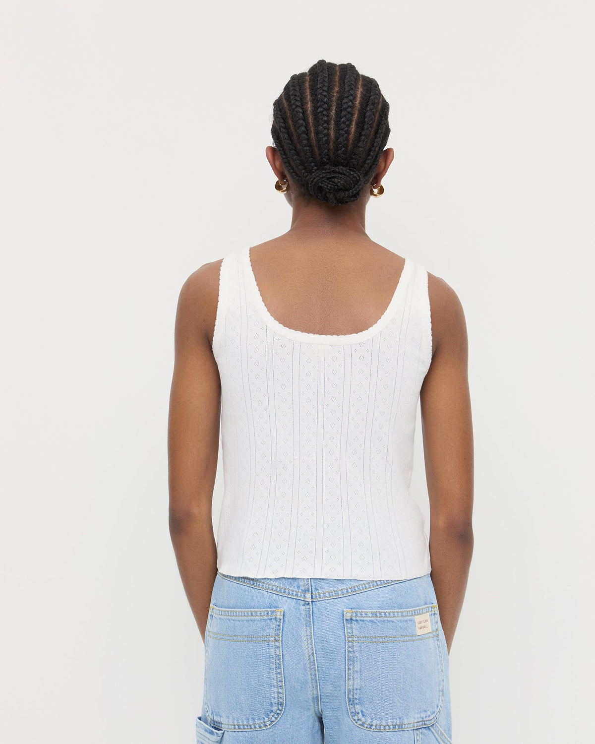 Loeffler Randall Exclusive | Rylee Pointelle Tank Top
