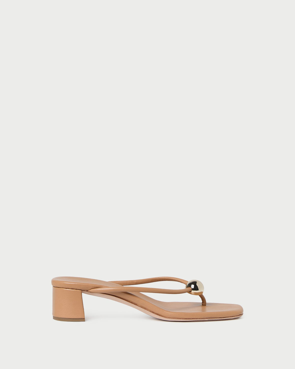 Loeffler Randall Premium | Odessa Dune Leather Heeled Sandal
