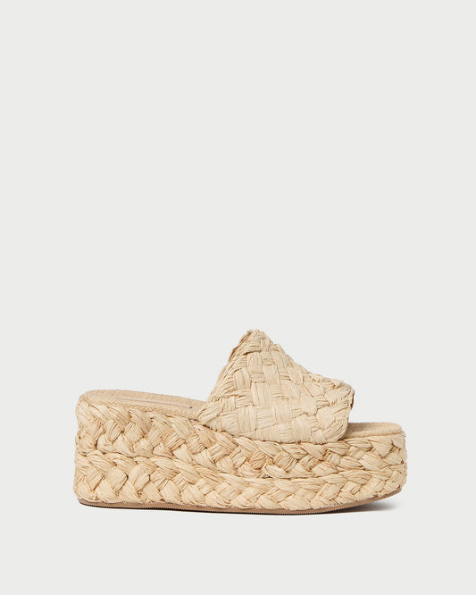 Loeffler Randall Best Seller | Aaron Natural Braided Straw Mule