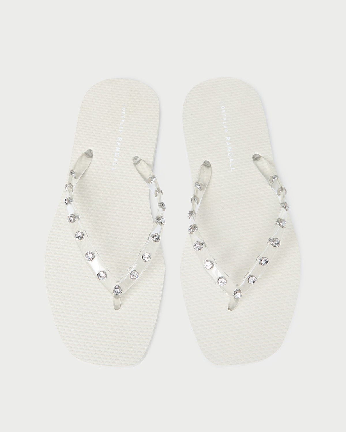 Loeffler Randall Featured | Taryn Cream Jelly Flip Flop