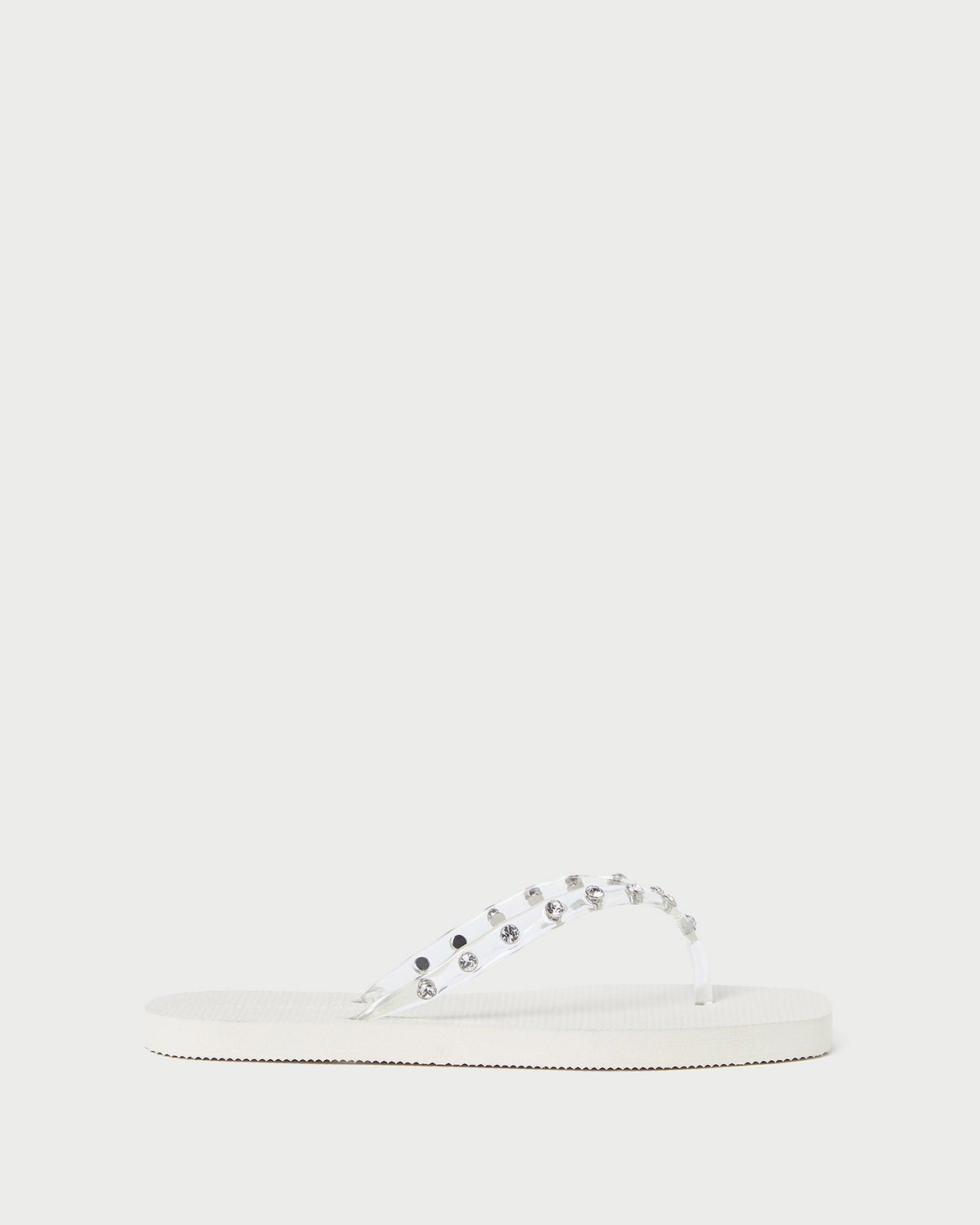 Loeffler Randall Featured | Taryn Cream Jelly Flip Flop