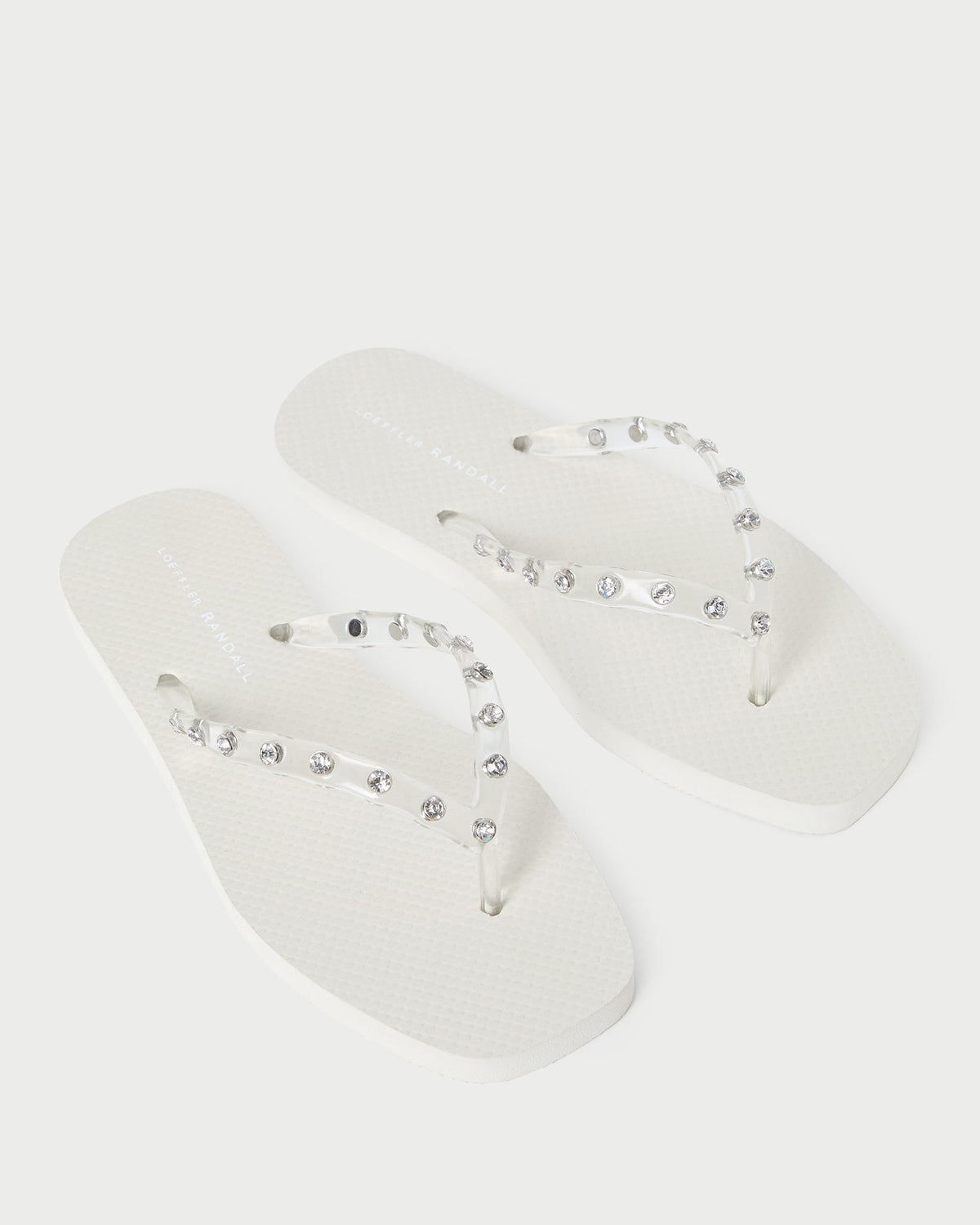 Loeffler Randall Featured | Taryn Cream Jelly Flip Flop