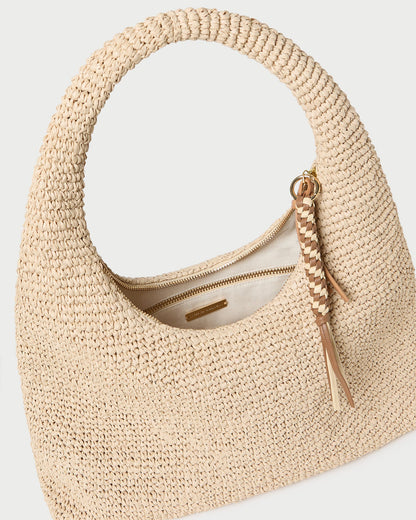Loeffler Randall Customer Favorite | Willow Natural Woven Hobo Bag