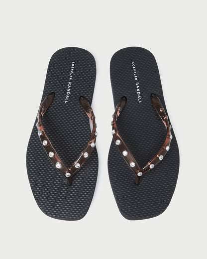 Loeffler Randall Signature | Taryn Brown Jelly Flip Flop