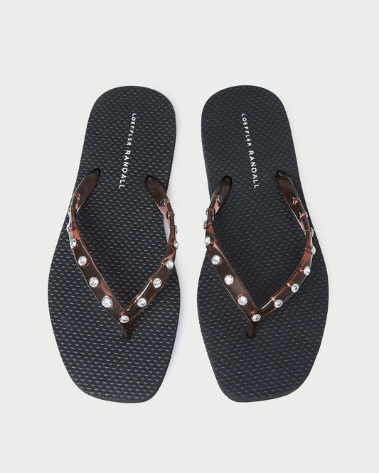 Loeffler Randall Signature | Taryn Brown Jelly Flip Flop