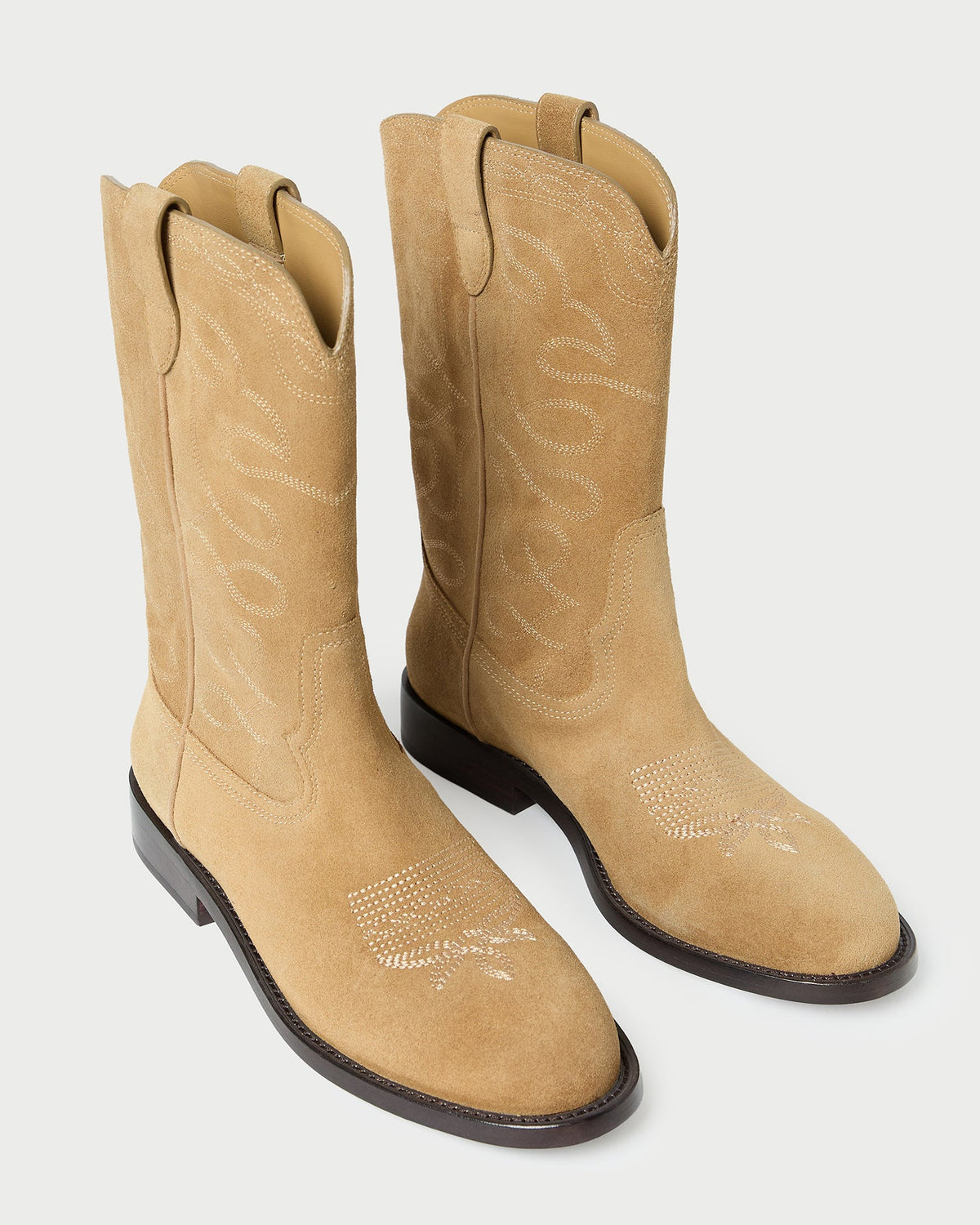 Loeffler Randall Smart Buy | Jett Sand Suede Calf Boot