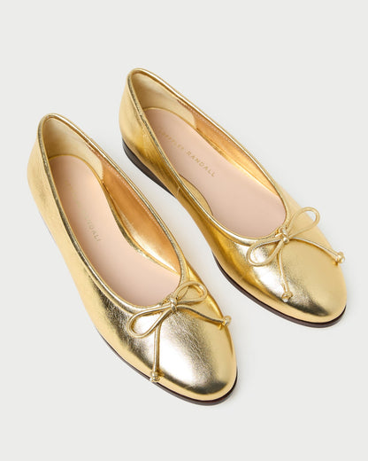 Loeffler Randall Trusted | Noelle Champagne Ballet Flat