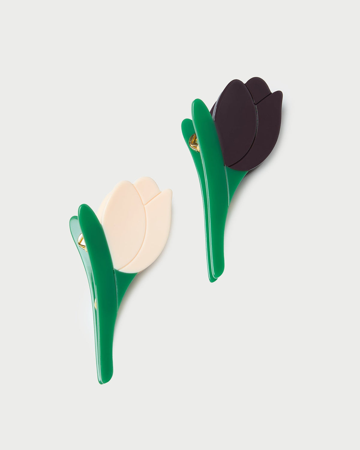 Loeffler Randall Best Price | Juniper Maroon/Butter Tulip Clip Set