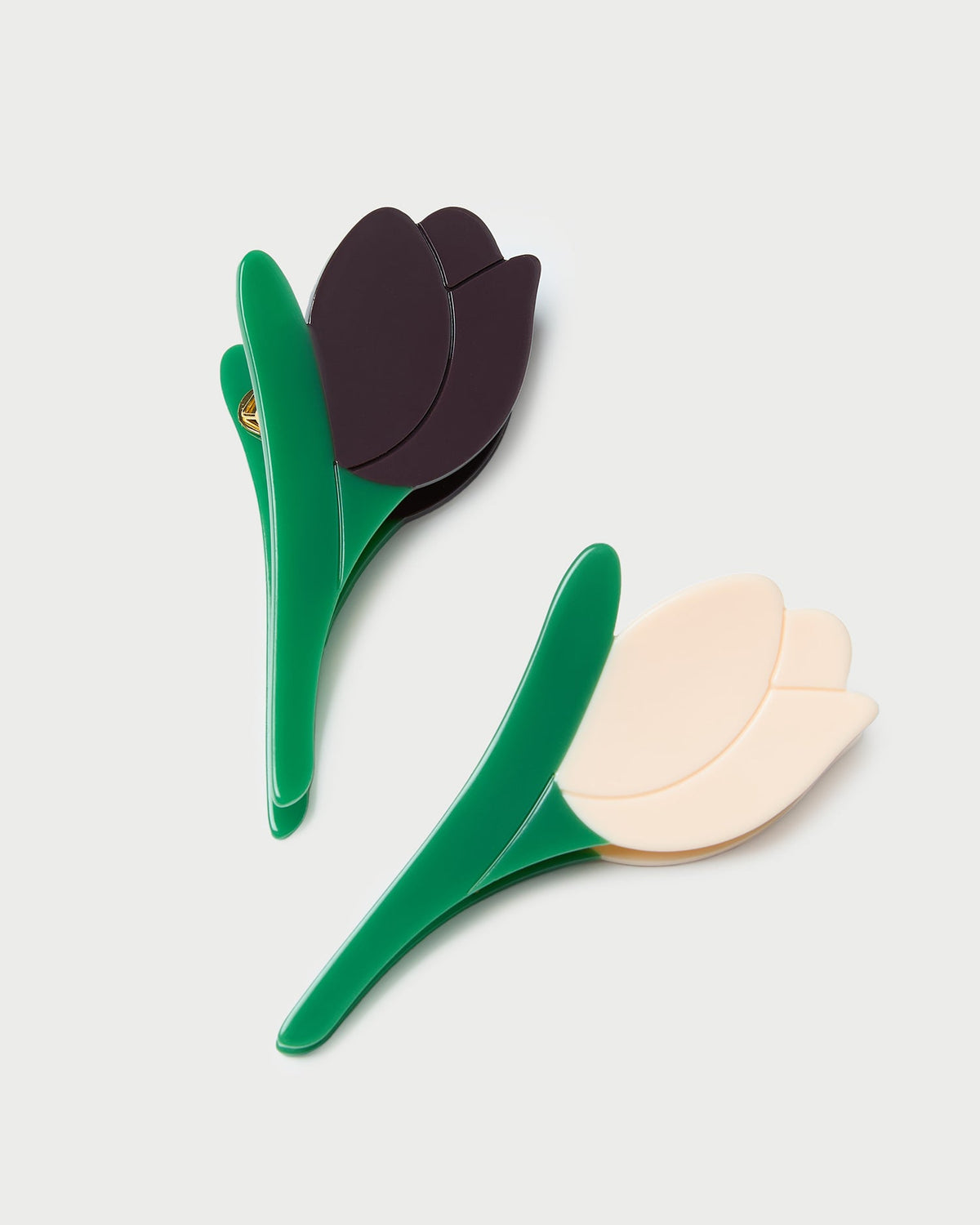 Loeffler Randall Best Price | Juniper Maroon/Butter Tulip Clip Set