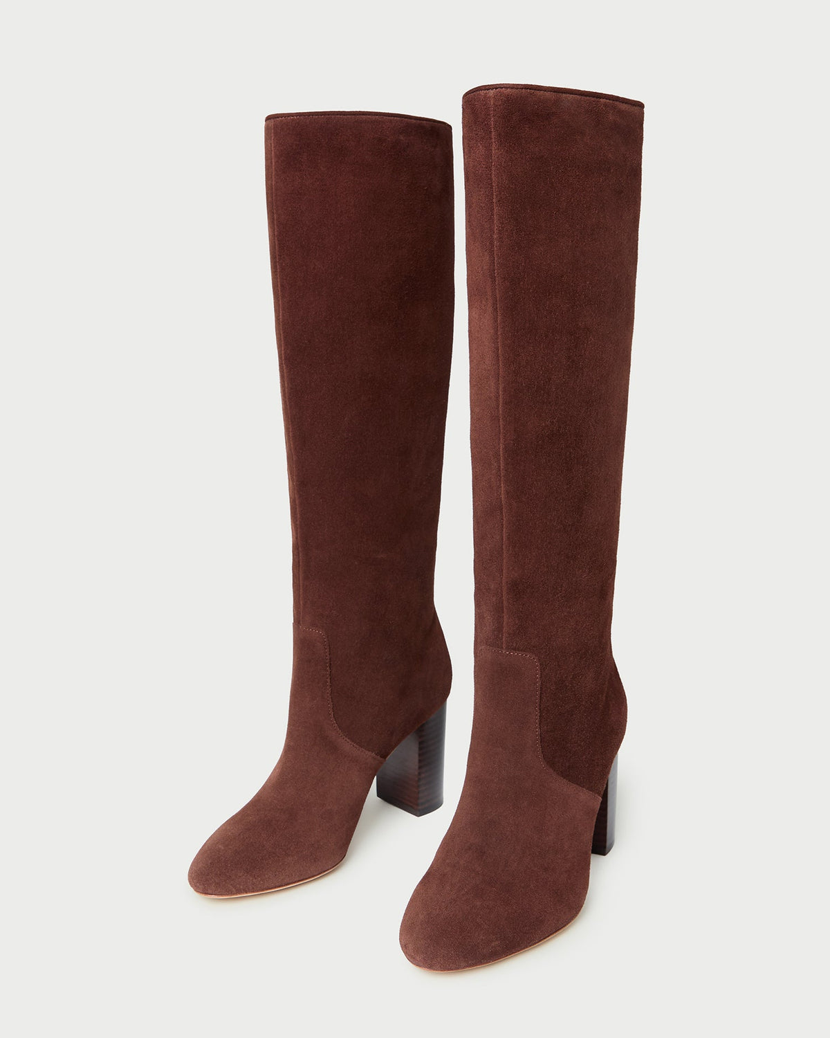 Loeffler Randall Discount | Goldy Espresso Suede Tall Boot