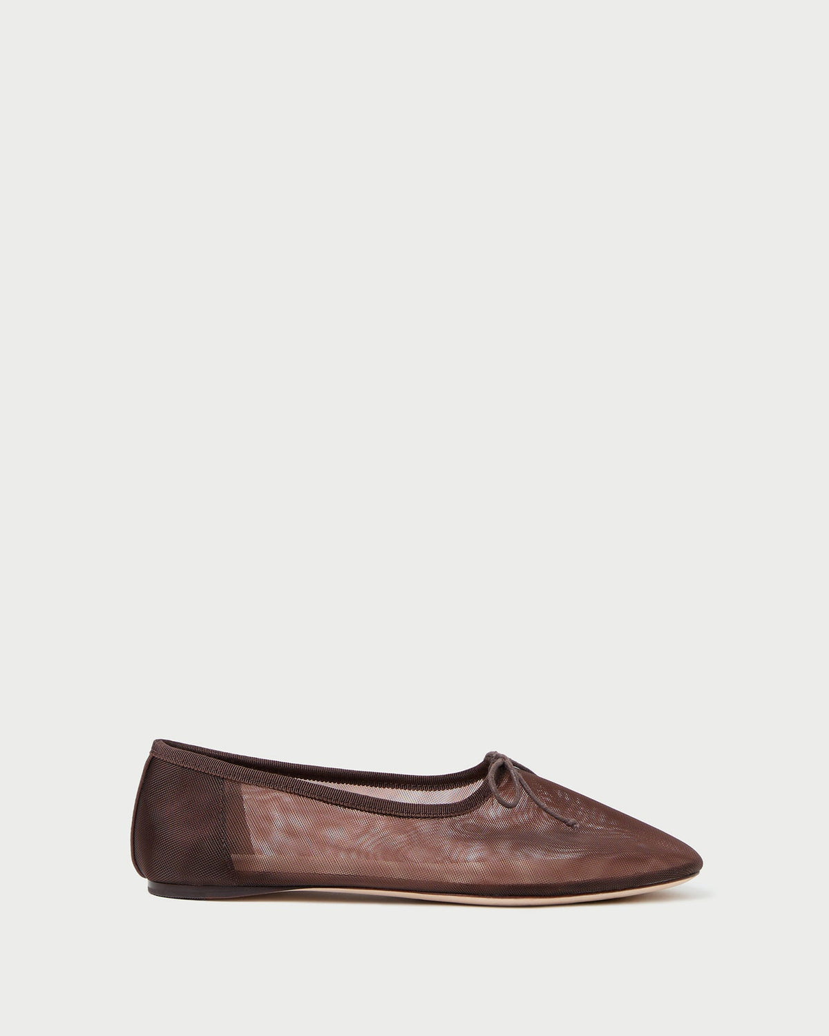 Loeffler Randall Best Seller | Landon Chocolate Mesh Ballet Flat