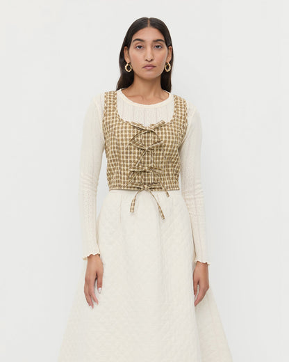 Loeffler Randall Smart Buy | Callista Tie-Front Vest