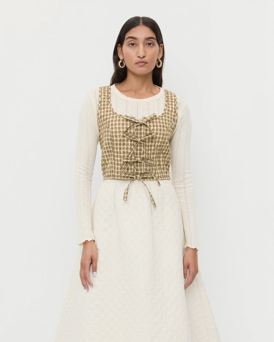 Loeffler Randall Smart Buy | Callista Tie-Front Vest
