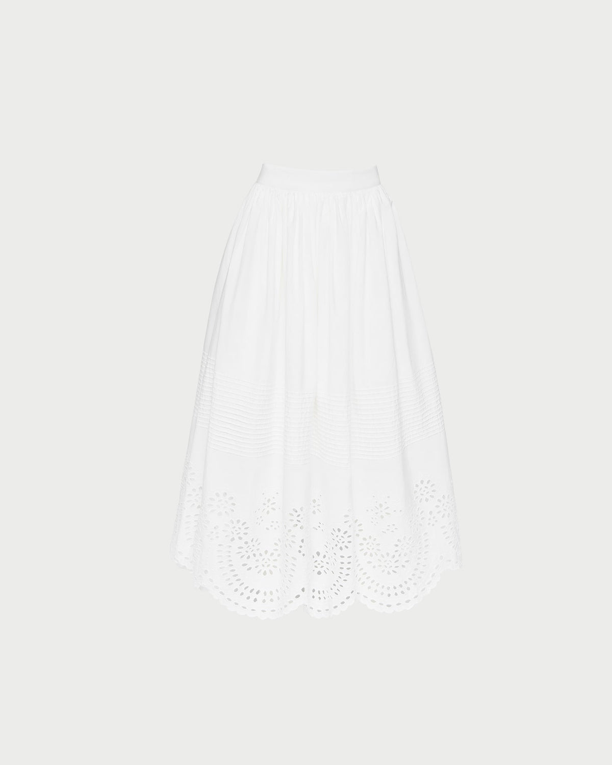 Loeffler Randall Essential | Tinsley Broderie Skirt