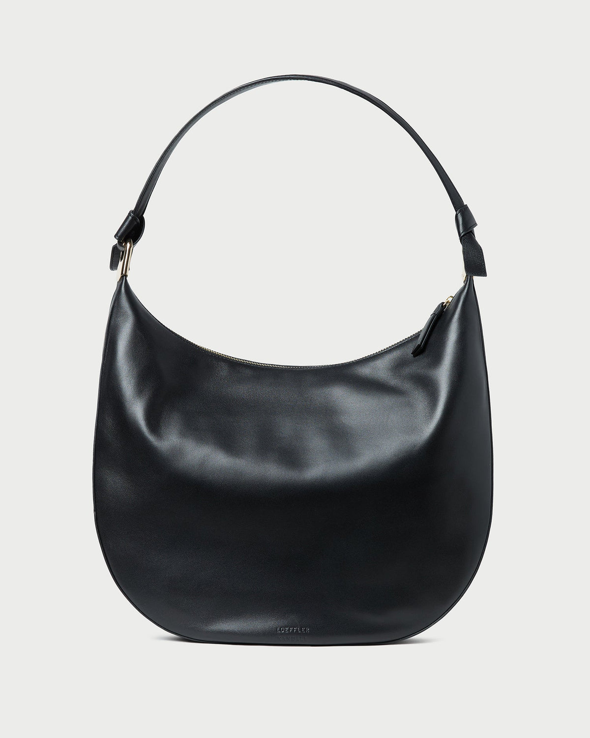 Loeffler Randall Top Pick | Morgan Black Leather Shoulder Bag