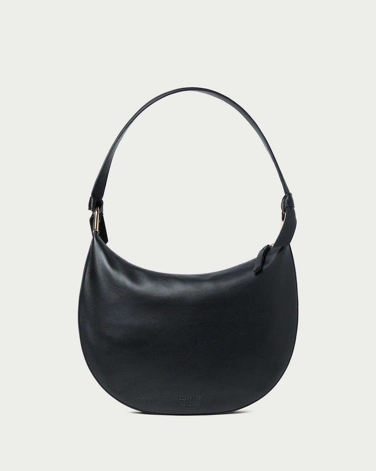 Loeffler Randall Trusted | Harlow Black Leather Shoulder Bag