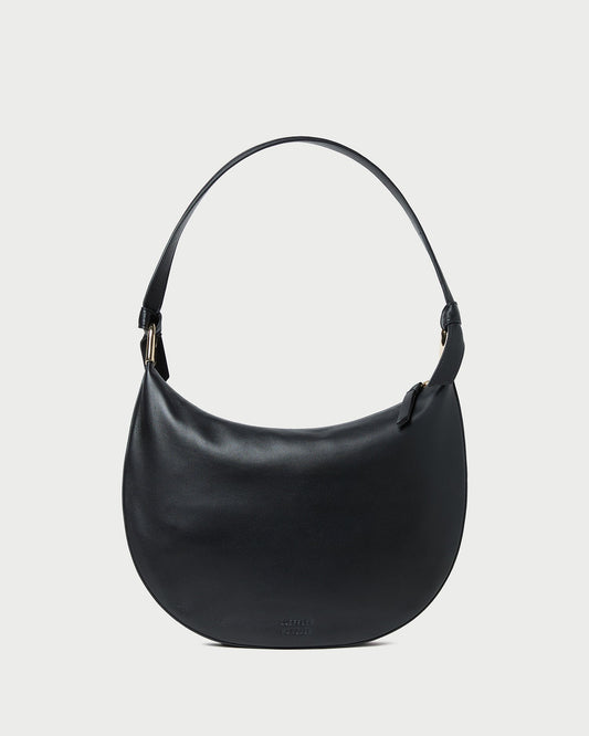 Loeffler Randall Trusted | Harlow Black Leather Shoulder Bag