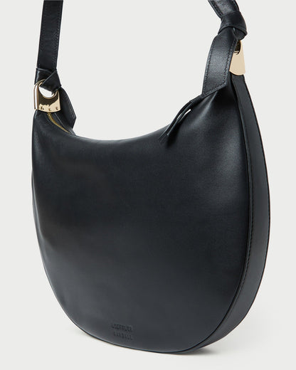 Loeffler Randall Trusted | Harlow Black Leather Shoulder Bag